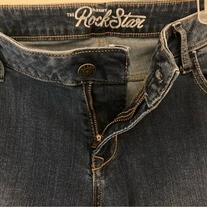 Super Nice OLD NAVY Rockstar Blue Jeans Size 14 Regular 34”W 29”L Classic Pants!